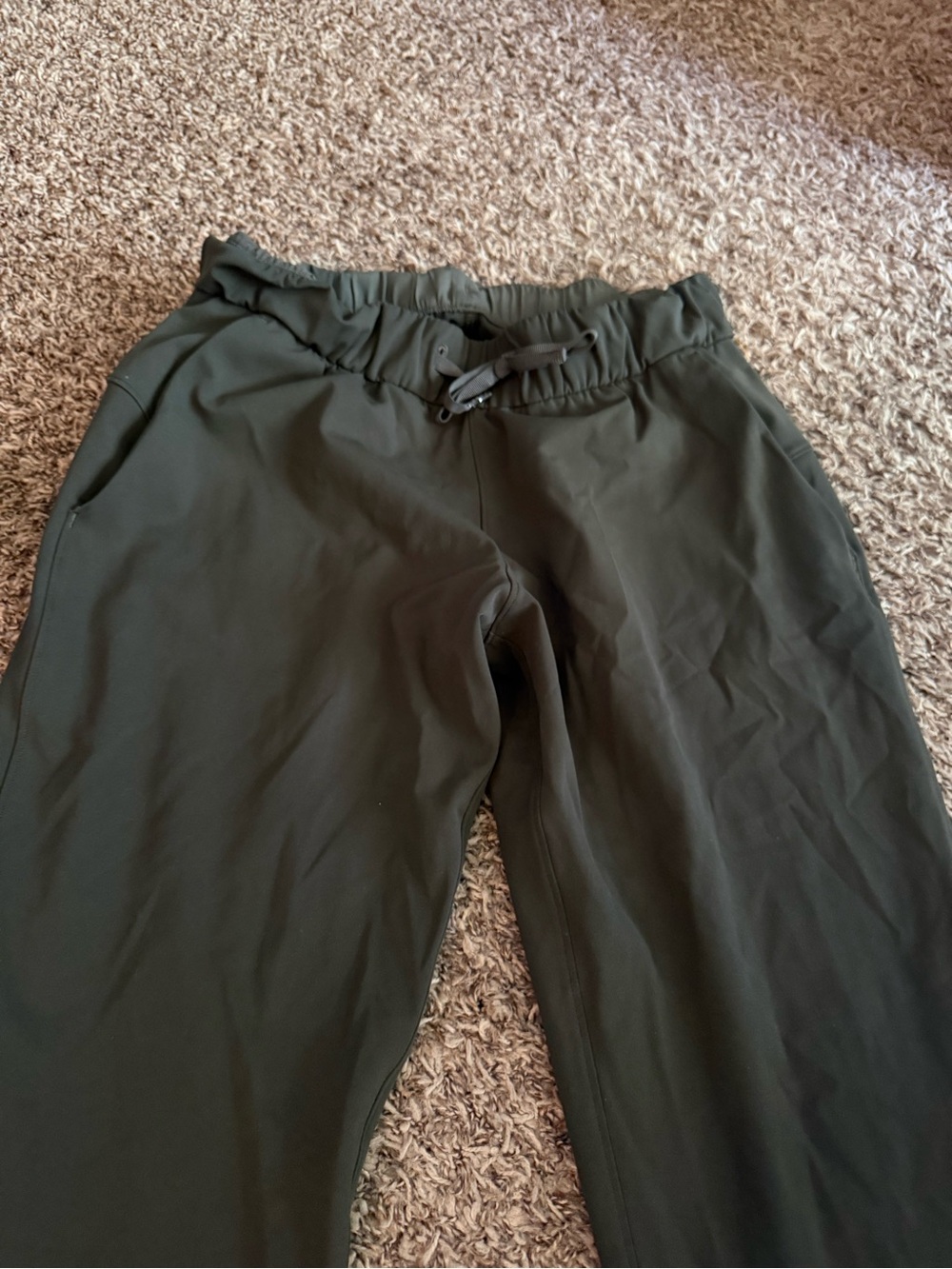 lululemon athletica Olive Green Women's Jogger Pants